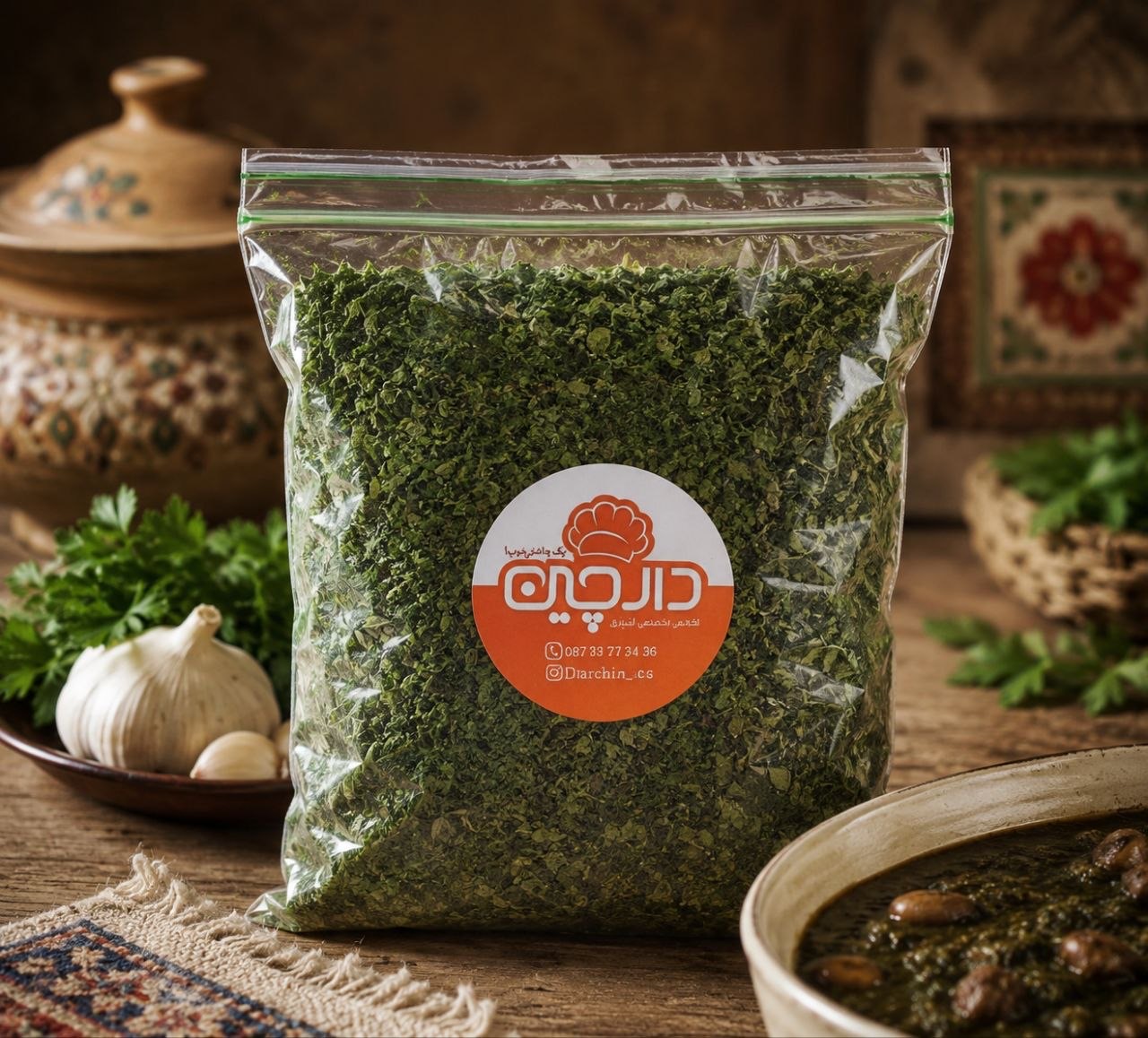 سبزی قورمه سبزی